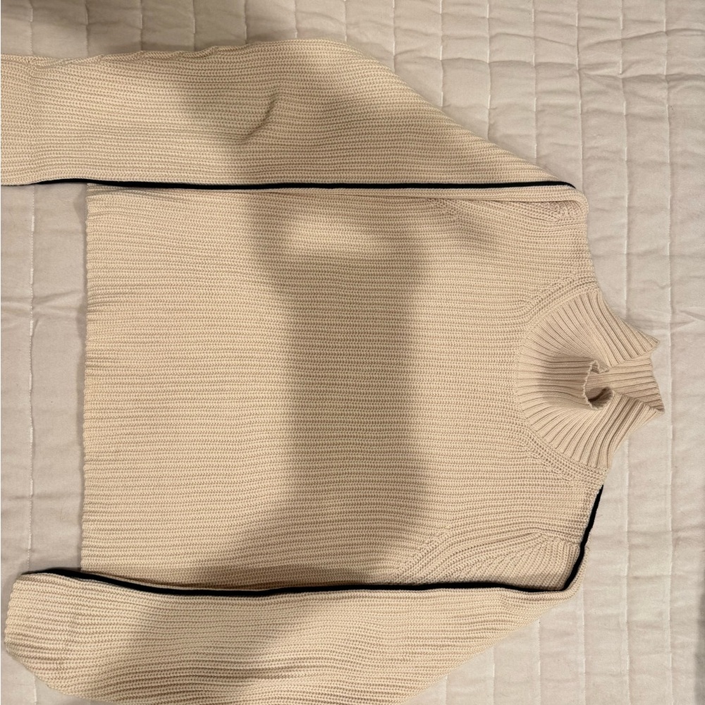French Connection Cream Knit Sweater